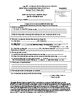 Mẫu Đơn xin cấp giấy chứng nhận quyền sử dụng đất - Mẫu số 04a/ĐK